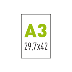 Locandine standard 29,7x42 cm (A3)